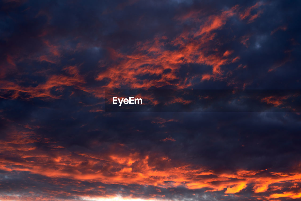 LOW ANGLE VIEW OF DRAMATIC SKY OVER CLOUDS