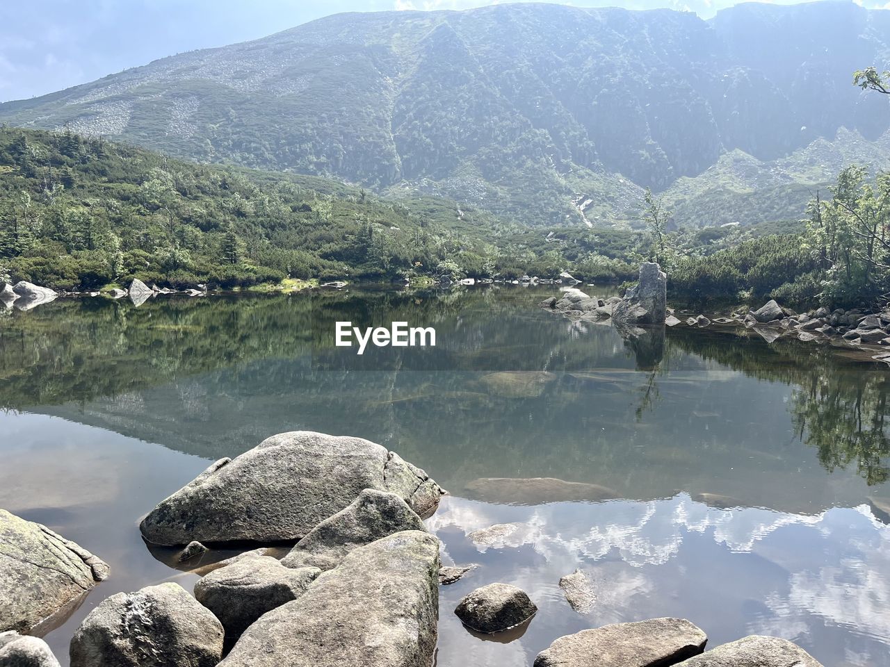 water, wilderness, mountain, scenics - nature, beauty in nature, lake, nature, tranquility, mountain range, environment, tranquil scene, reflection, rock, landscape, tree, no people, day, reservoir, sky, non-urban scene, land, plant, body of water, valley, idyllic, outdoors, travel destinations, forest, travel, remote, pinaceae, coniferous tree, tourism, sunlight