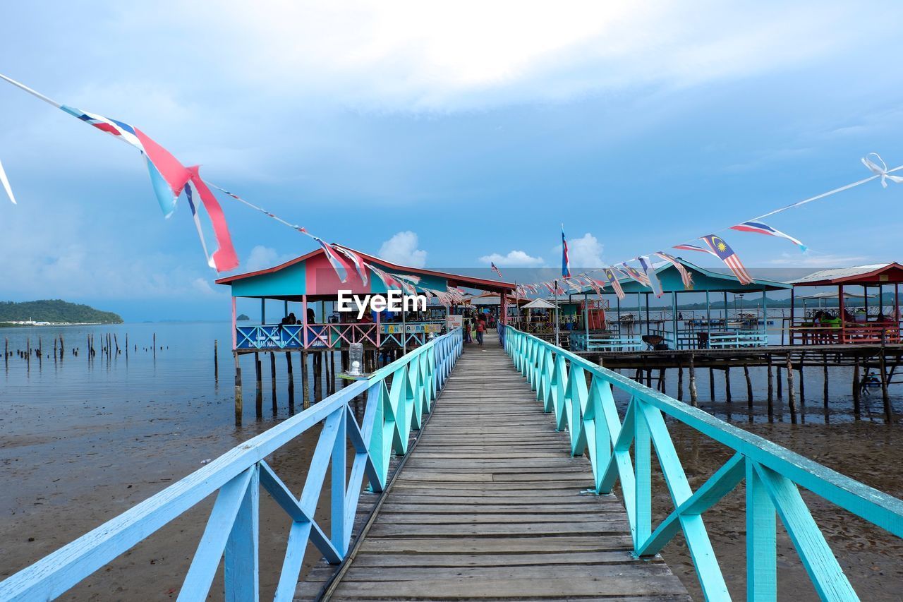 Pier at beach