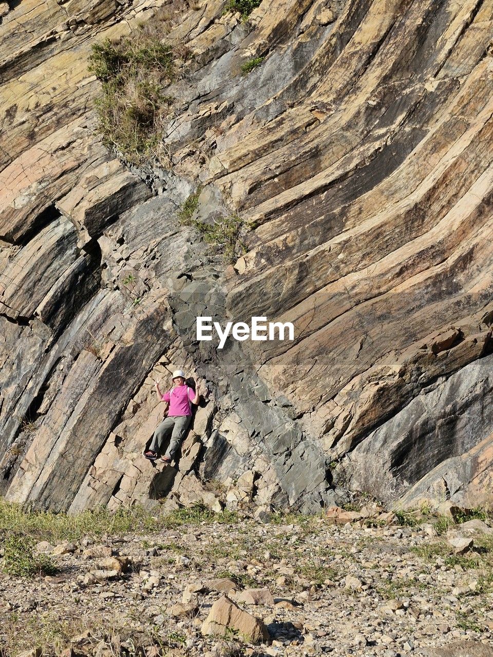 rock, high angle view, day, nature, geology, terrain, land, soil, no people, outdoors, sunlight, adventure, plant, textured, cliff, beauty in nature, wood, tree, leisure activity, tranquility, non-urban scene, rock formation, mountain