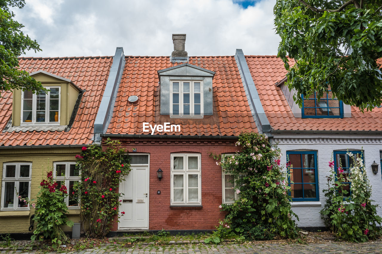 Streetview in the old møllestien in aarhus