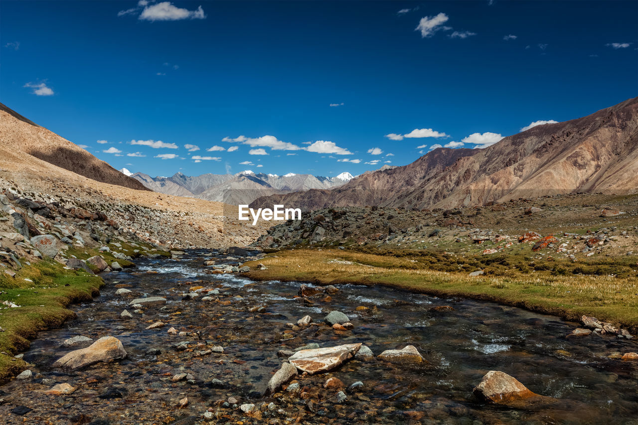 Mountain stream in himalayas