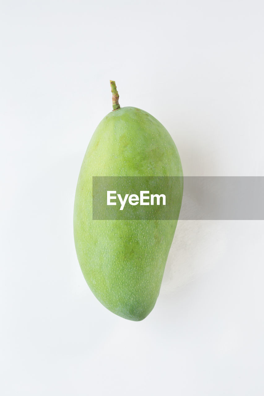 Close-up of apple against white background