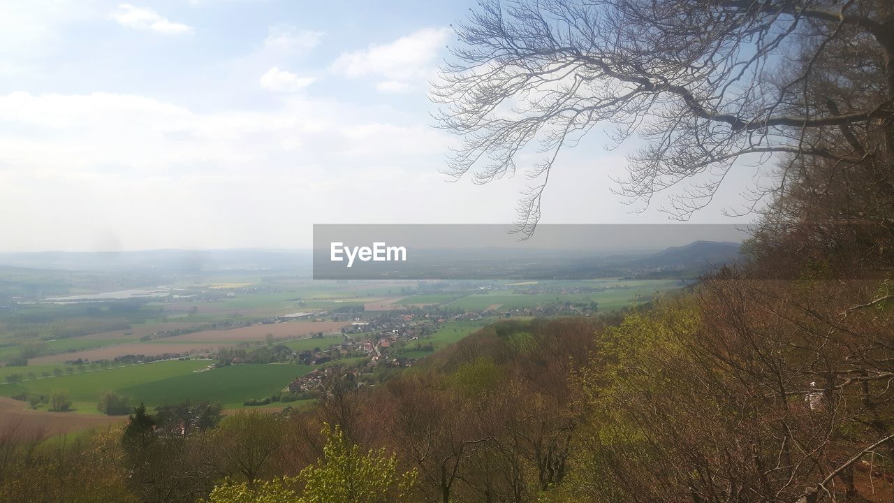 LANDSCAPE AGAINST SKY