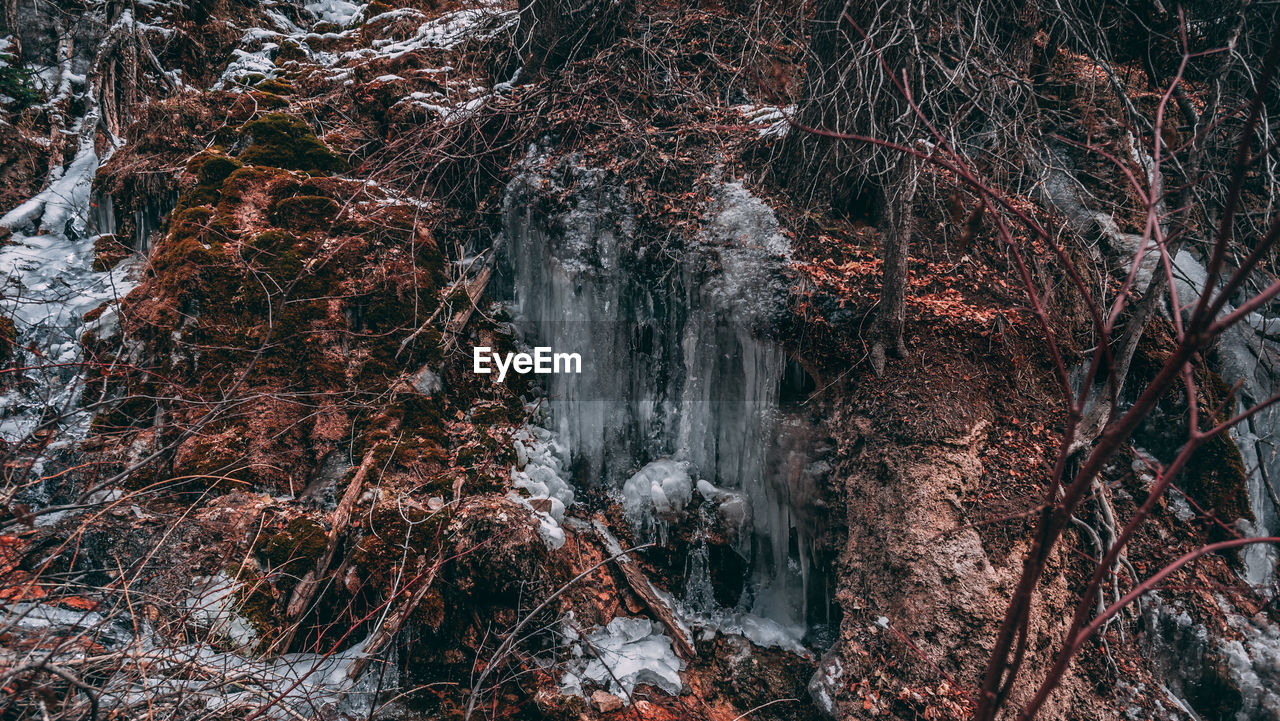 VIEW OF WATERFALL