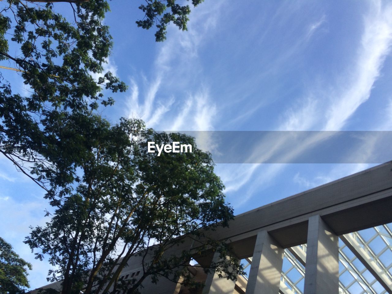 LOW ANGLE VIEW OF BUILT STRUCTURE AGAINST SKY