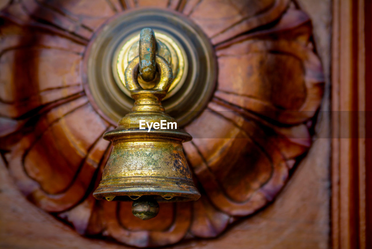 Door bell at temple