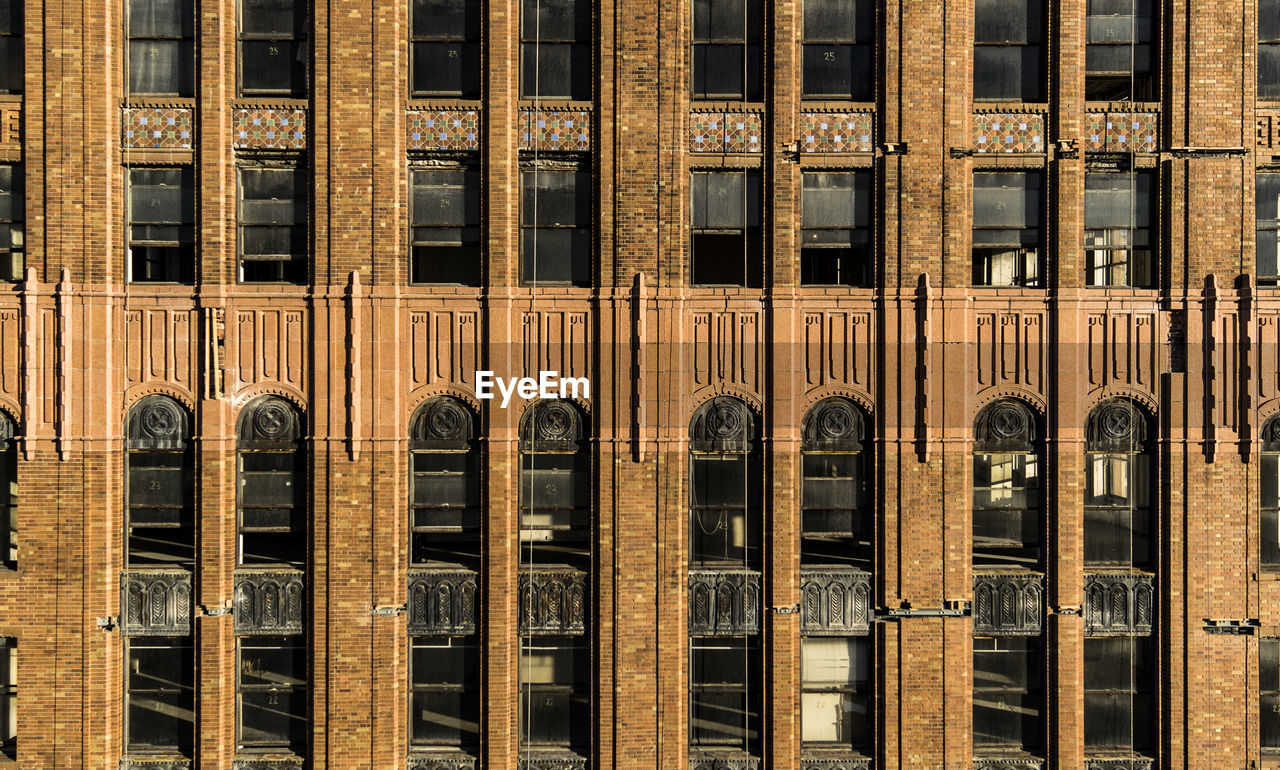 Full frame shot of david stott building