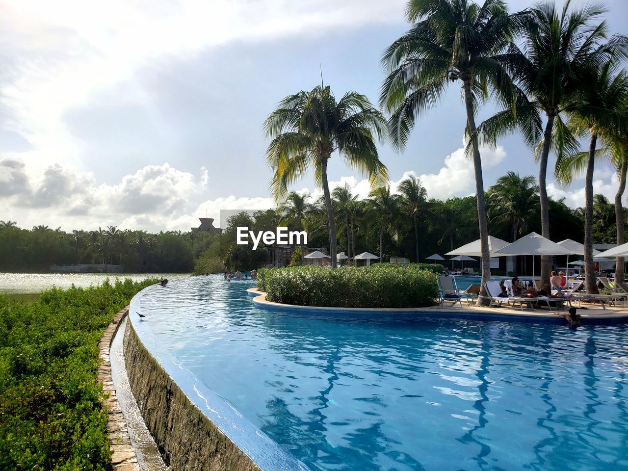 SCENIC VIEW OF SWIMMING POOL