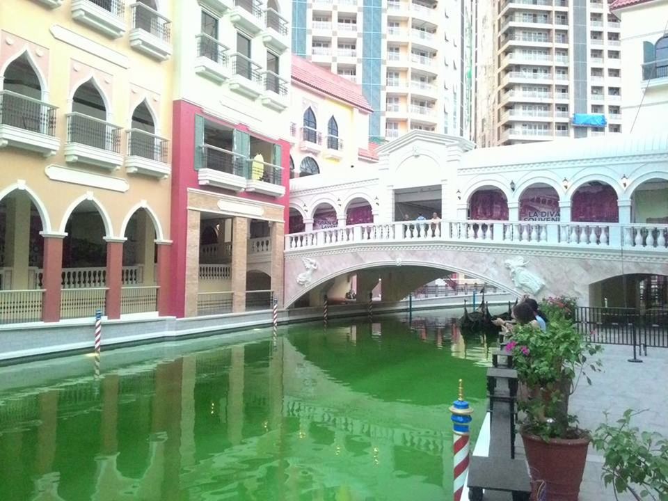 VIEW OF CANAL IN CITY