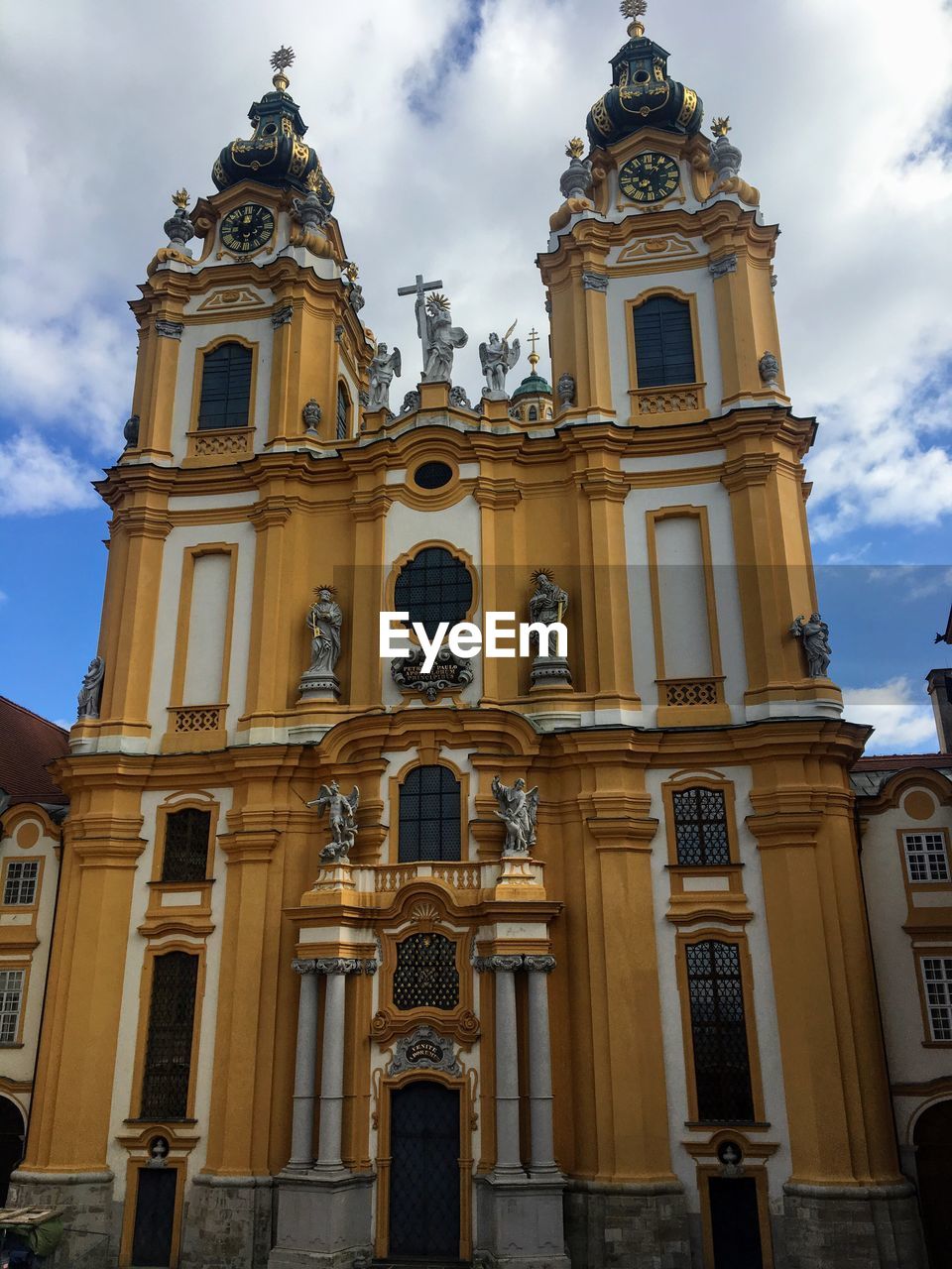 Low angle view of a church