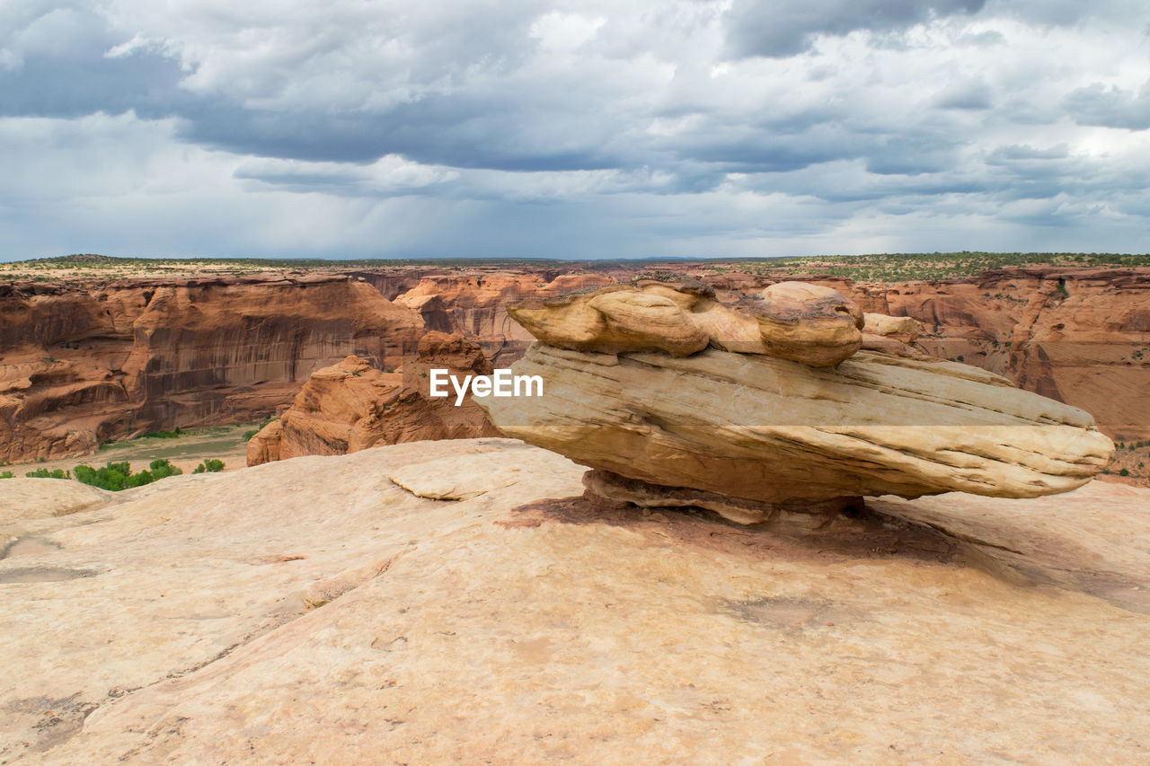 VIEW OF ROCK FORMATIONS