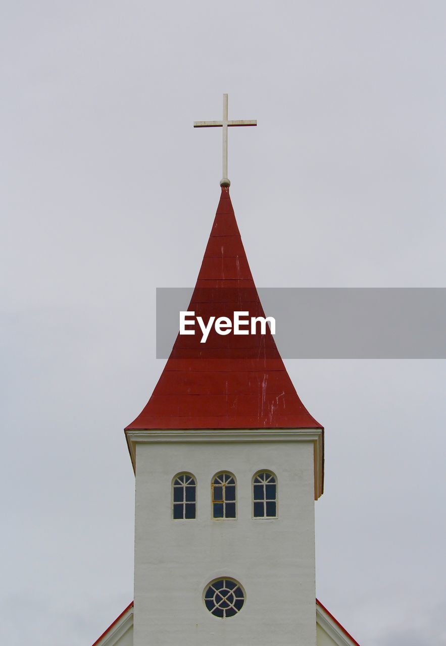 HIGH SECTION OF CHURCH AGAINST SKY