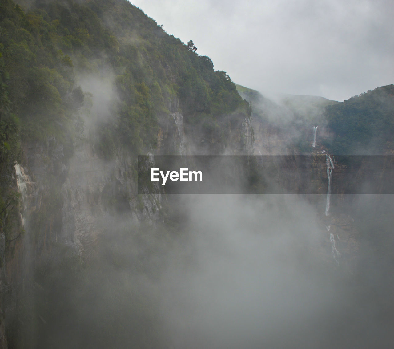 SCENIC VIEW OF WATERFALL