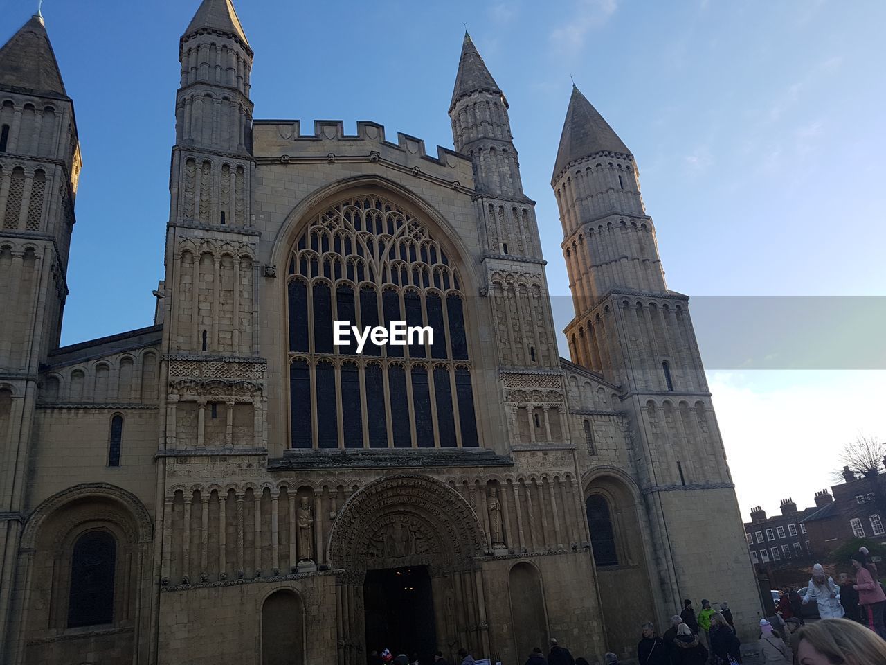 LOW ANGLE VIEW OF CHURCH