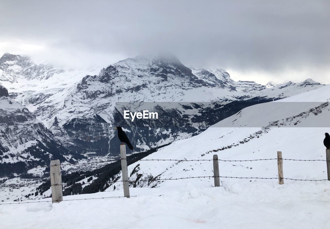 SNOWCAPPED MOUNTAINS AGAINST SKY