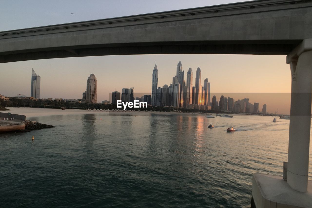 City at waterfront