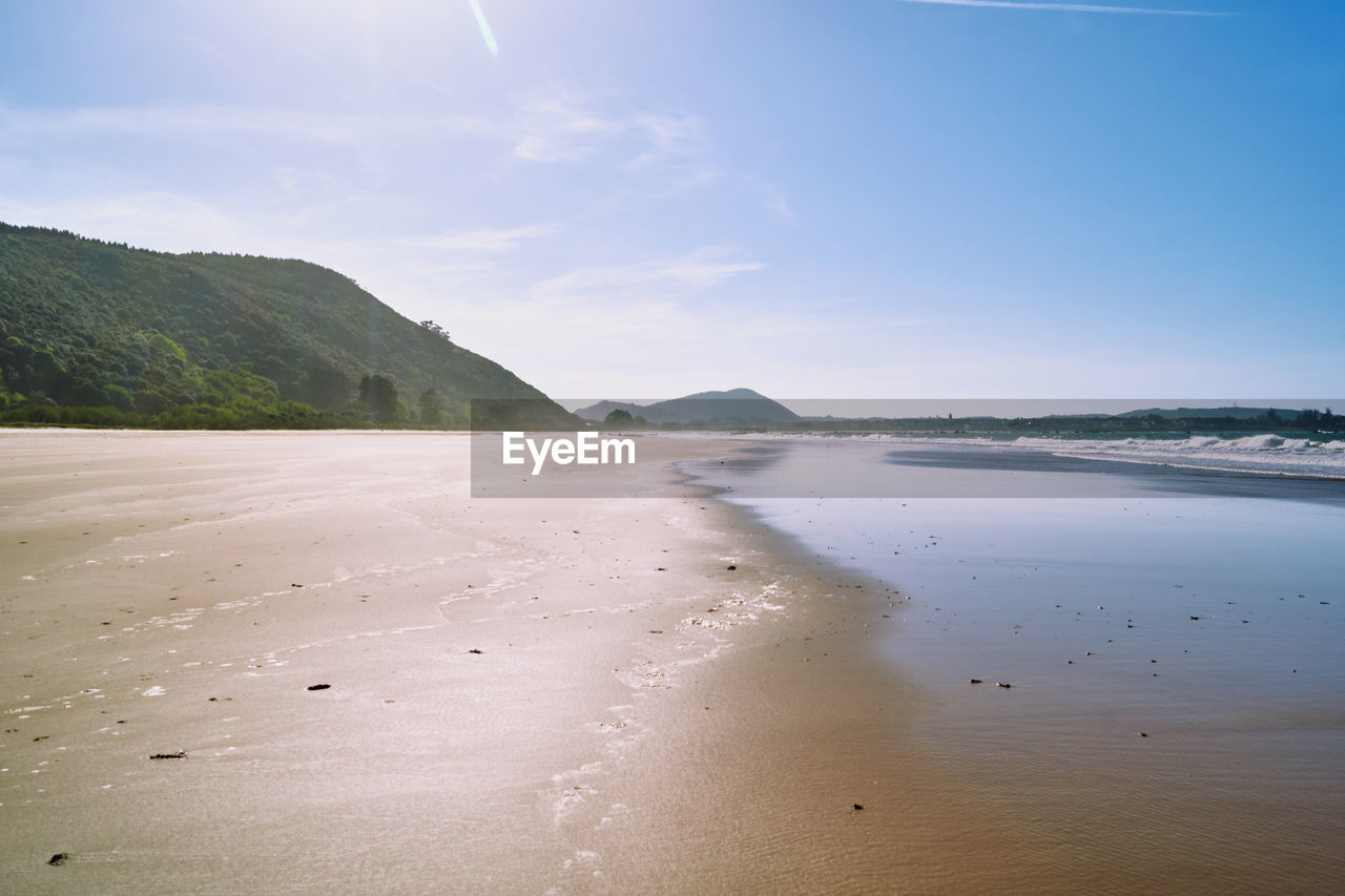 Noja beach in summer
