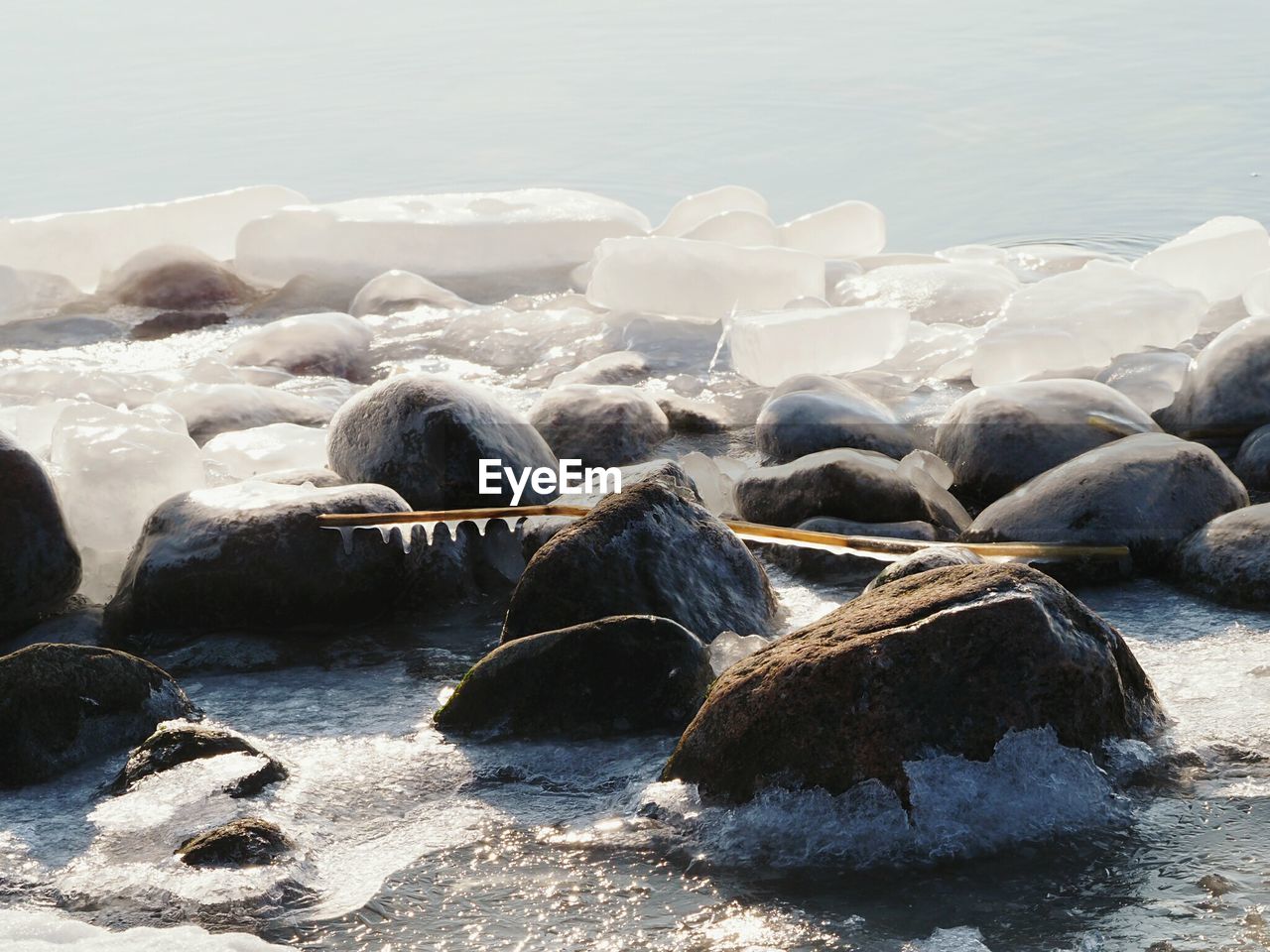 Rocks at sea shore