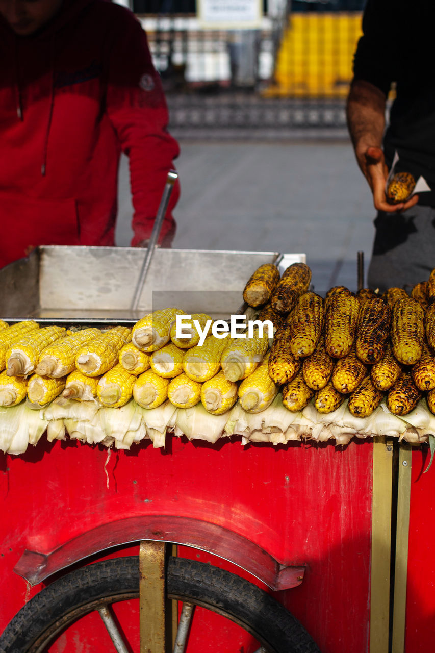 close-up of food on barbecue grill