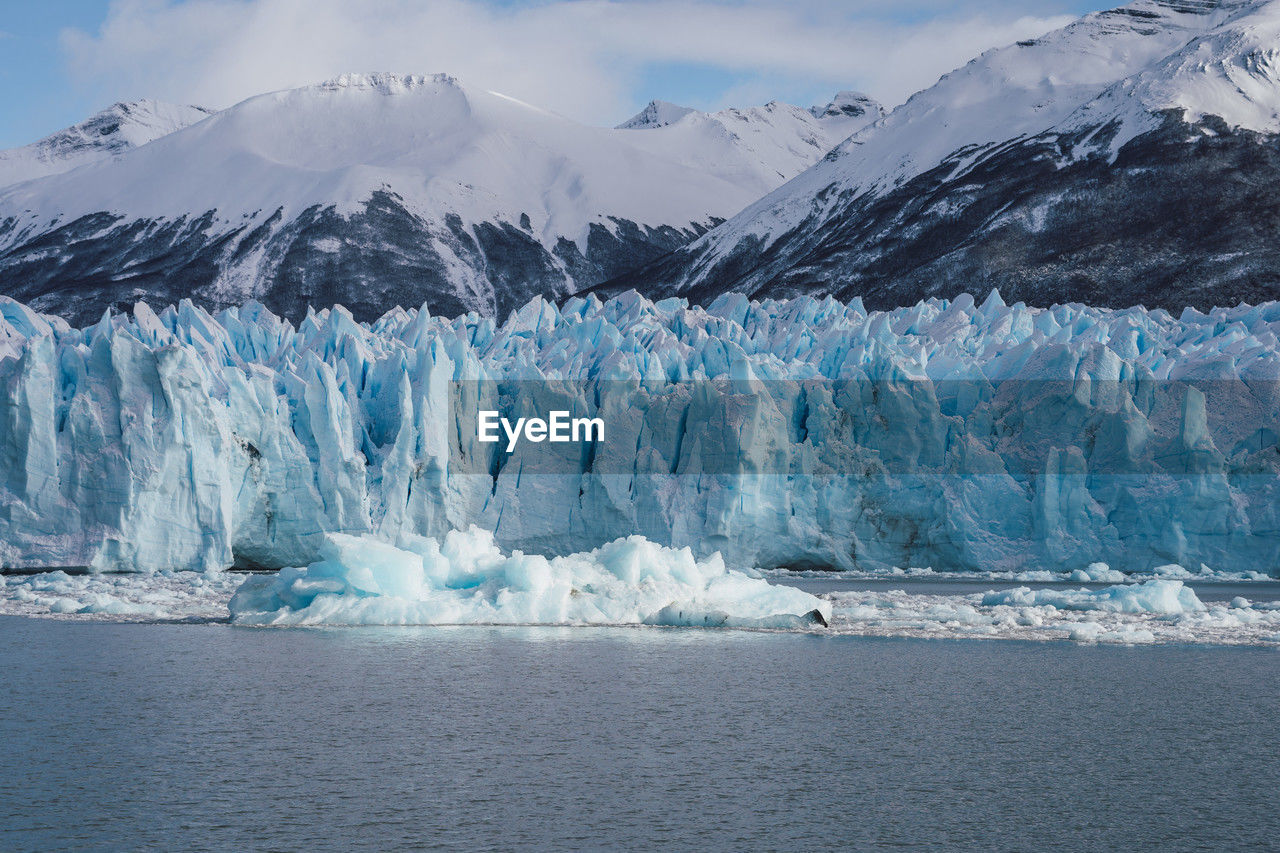 Perito moreno glacier at santa cruz in argentina