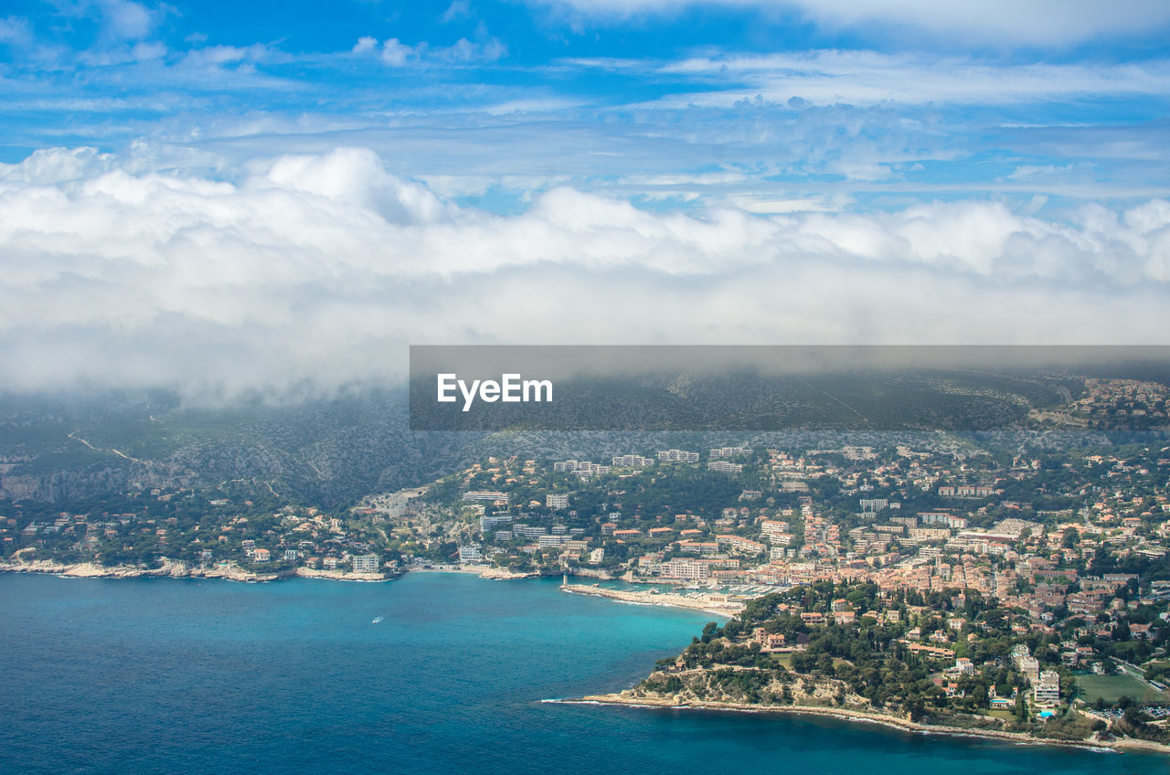 Aerial view of cityscape