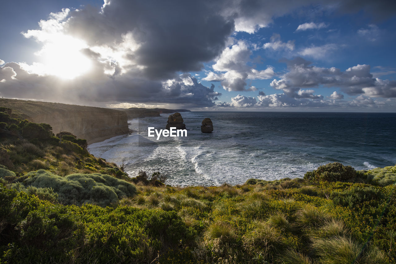 Scenic view of the australian coast at the twelve apostles