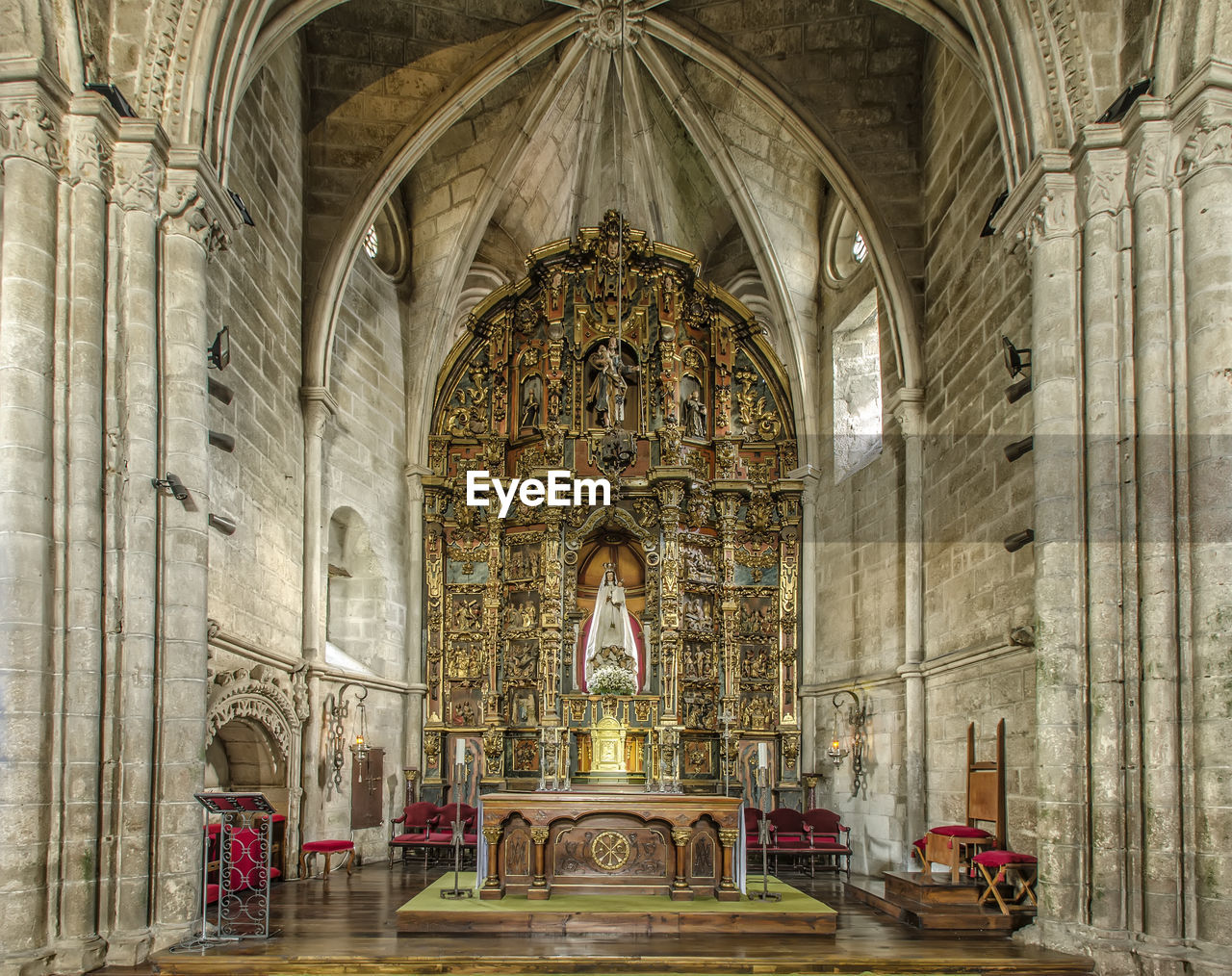 Interior of cathedral