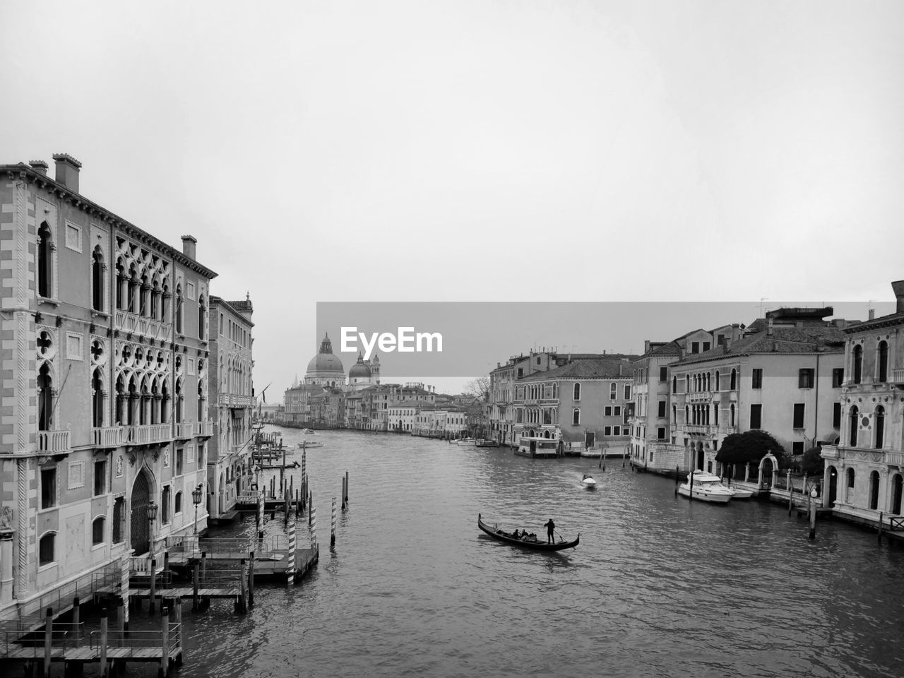 VIEW OF BUILDINGS IN CANAL