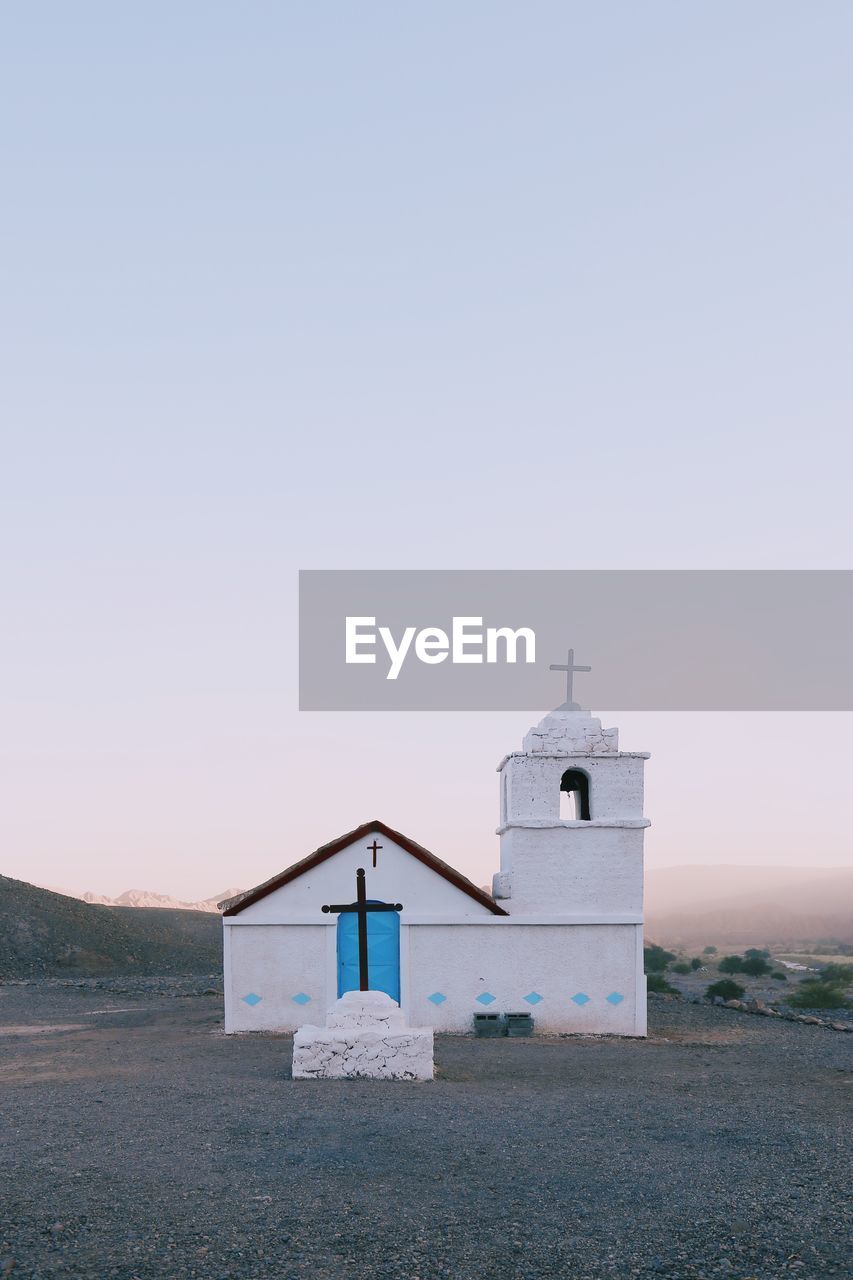 Church with sky in background