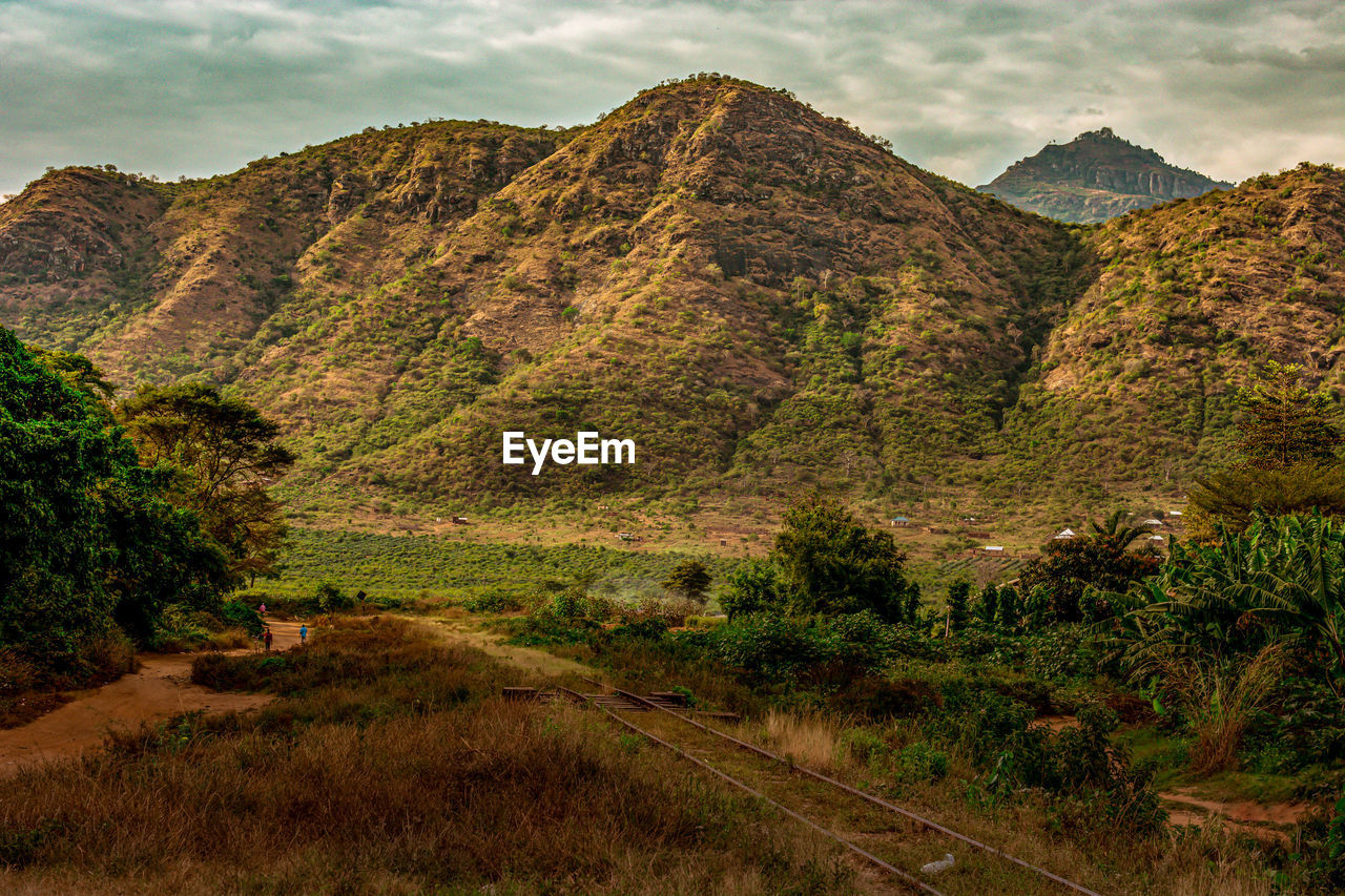 SCENIC VIEW OF MOUNTAIN AGAINST SKY