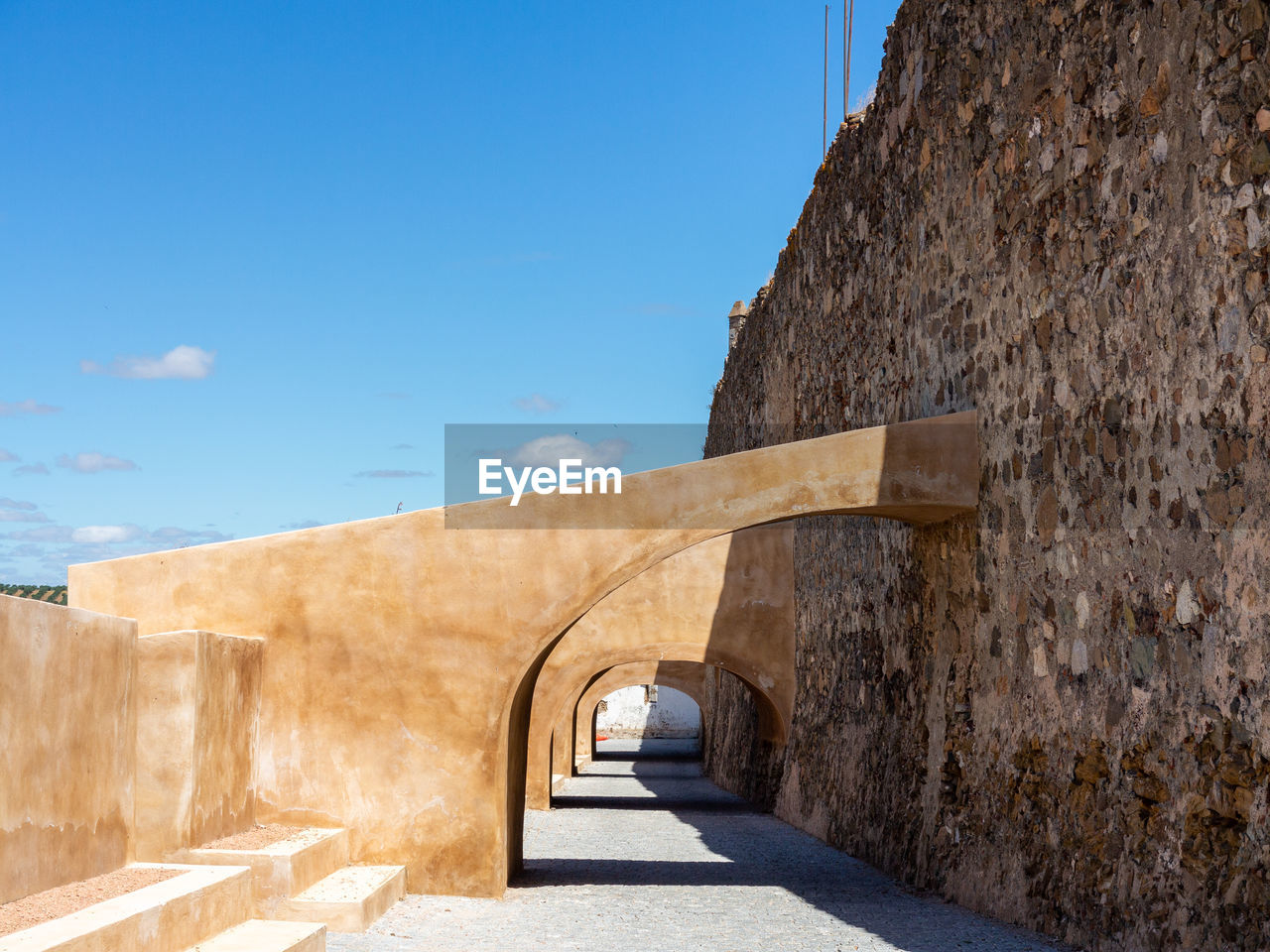 ARCHWAY OF HISTORICAL BUILDING