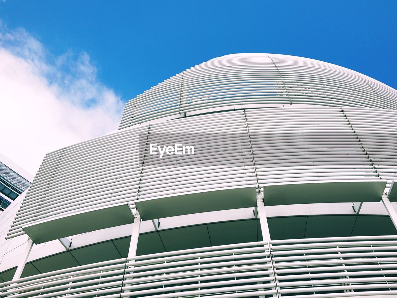 Low angle view of building against sky