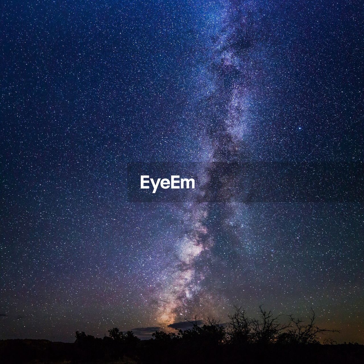 Low angle view of stars in the sky