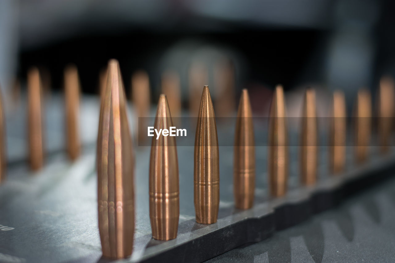 Close-up of bullets