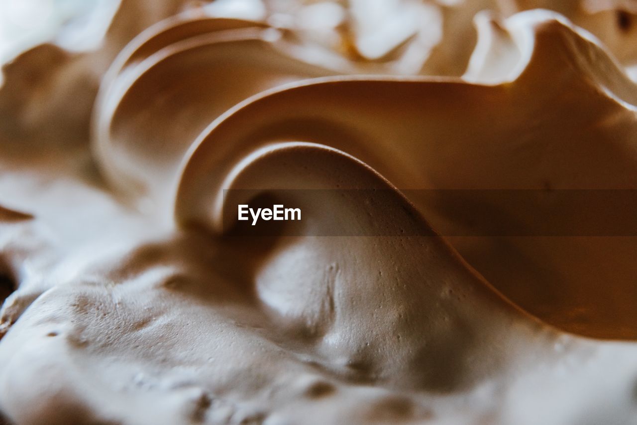 Close-up of chocolate ice cream