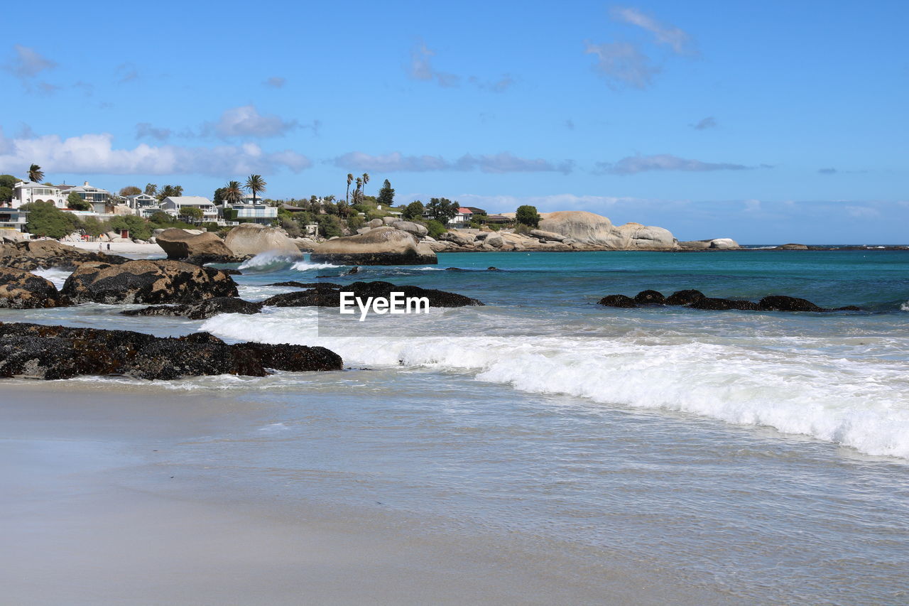 VIEW OF BEACH AGAINST SKY