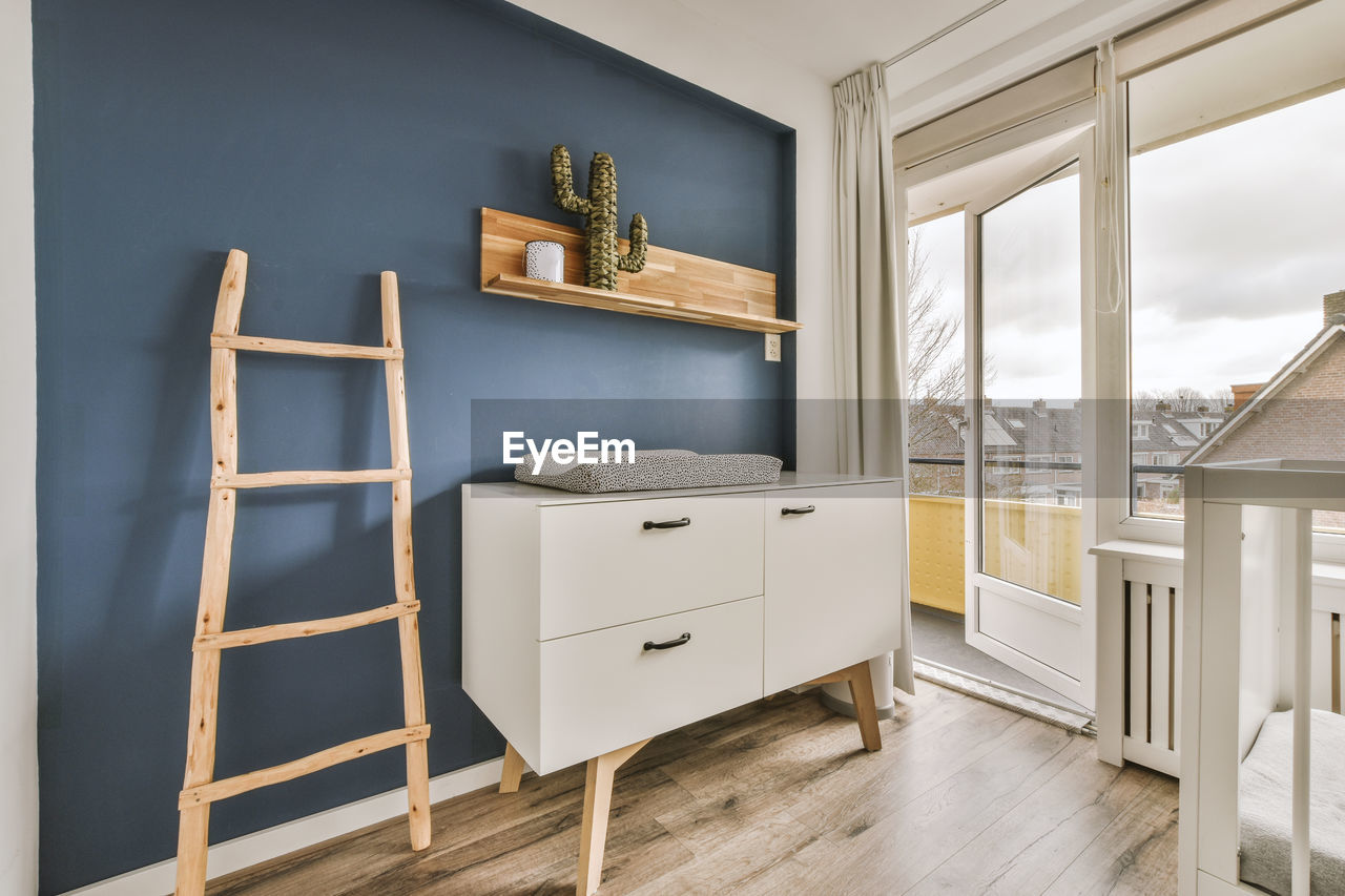 interior of bedroom at home