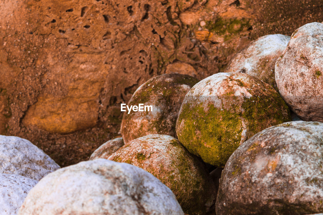 Full frame shot of rocks