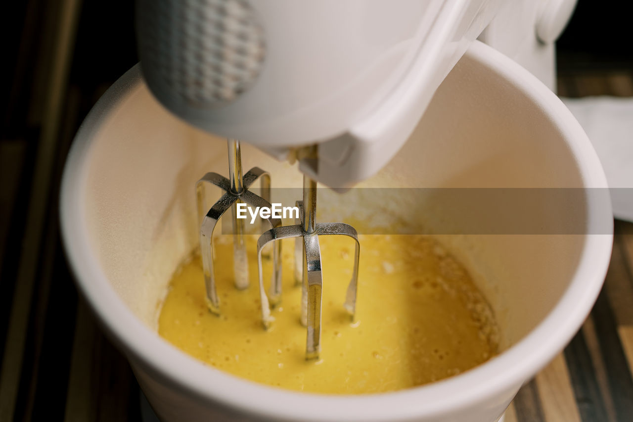 close-up of drink in bowl