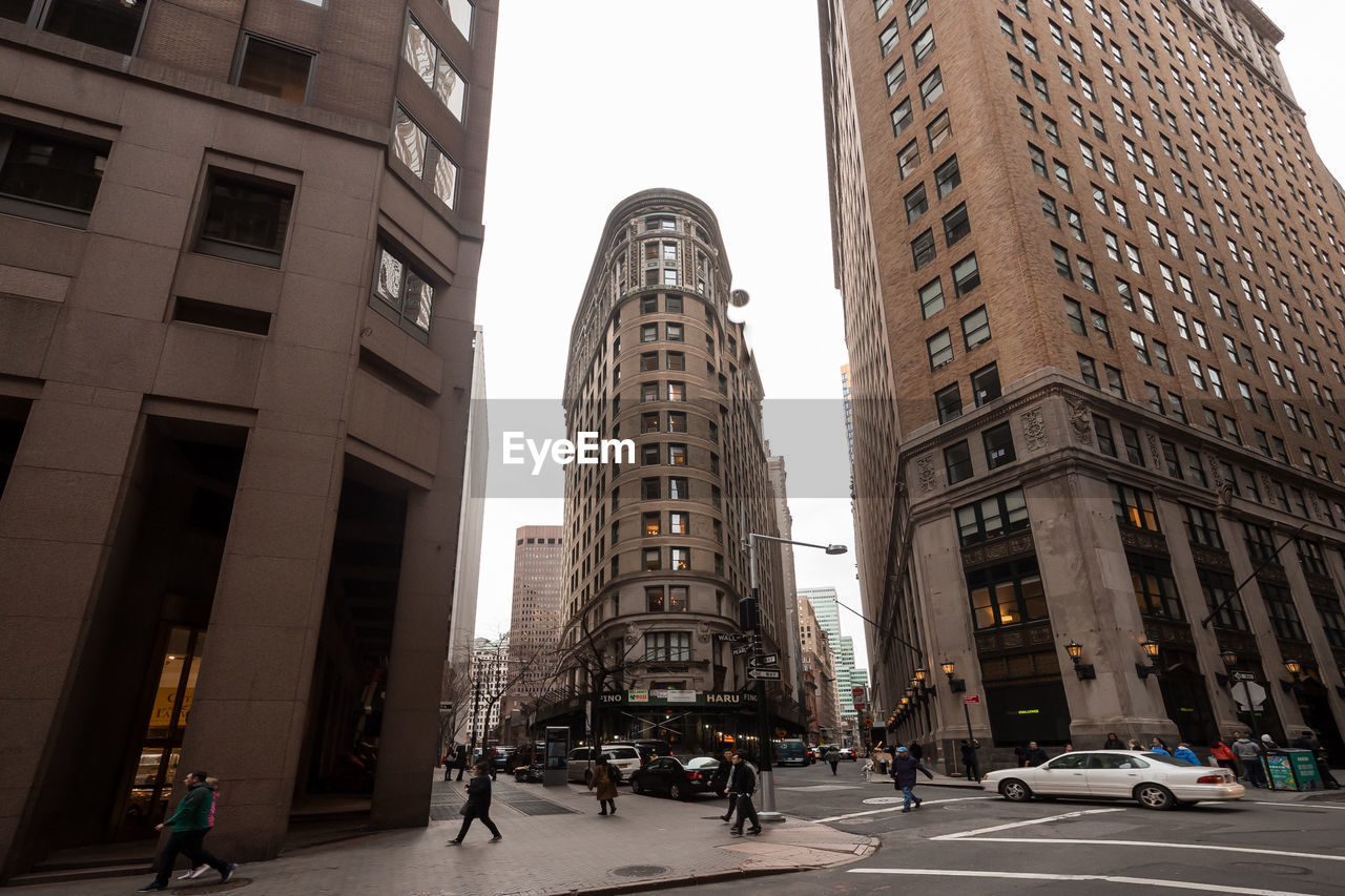 LOW ANGLE VIEW OF OFFICE BUILDINGS