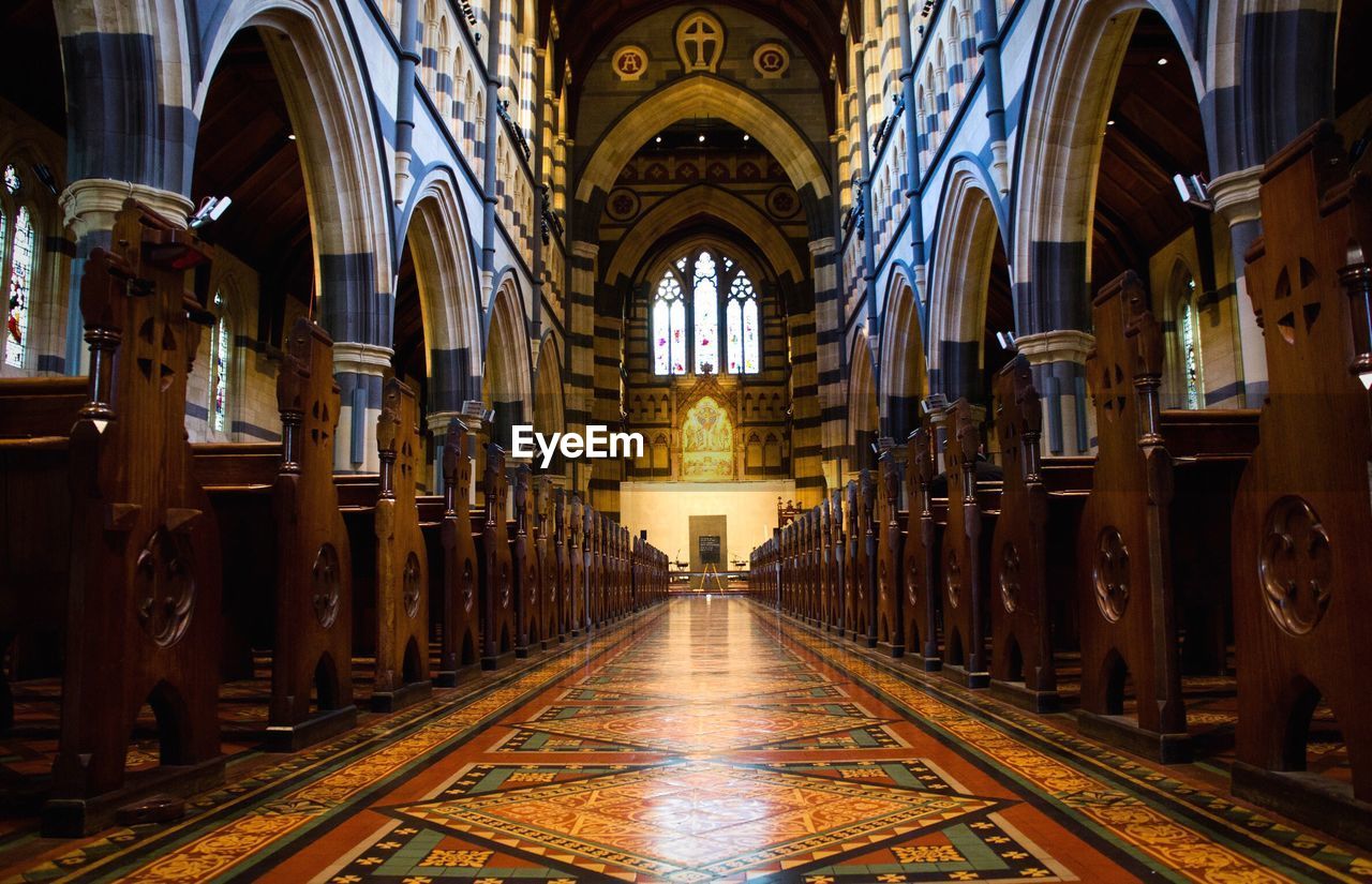 Interior of cathedral