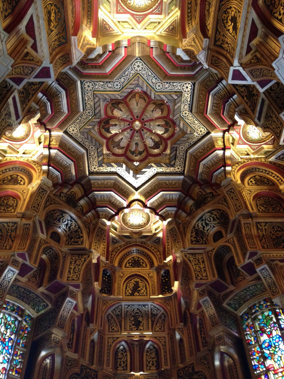 Low angle view of temple