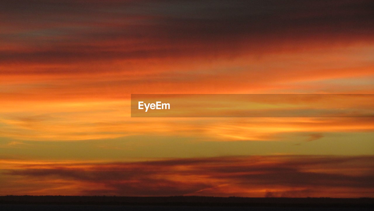 SCENIC VIEW OF SKY DURING SUNSET
