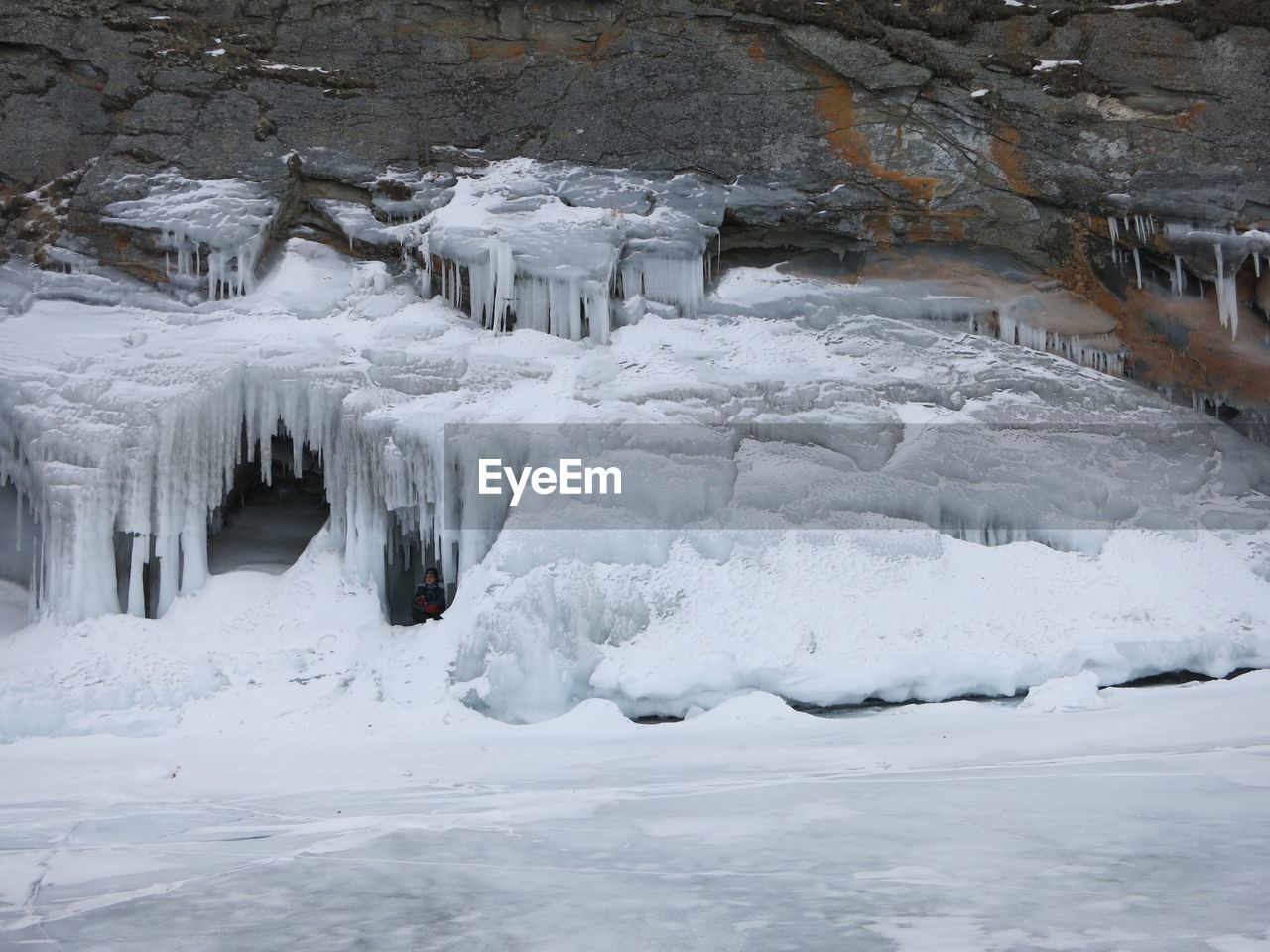 Snow covered landscape