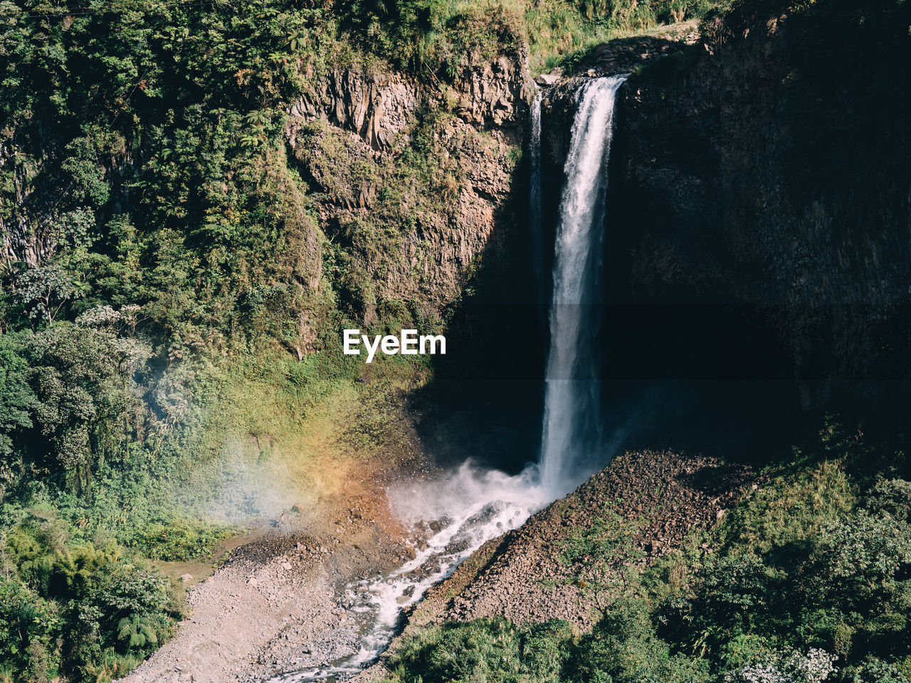 WATERFALL IN FOREST