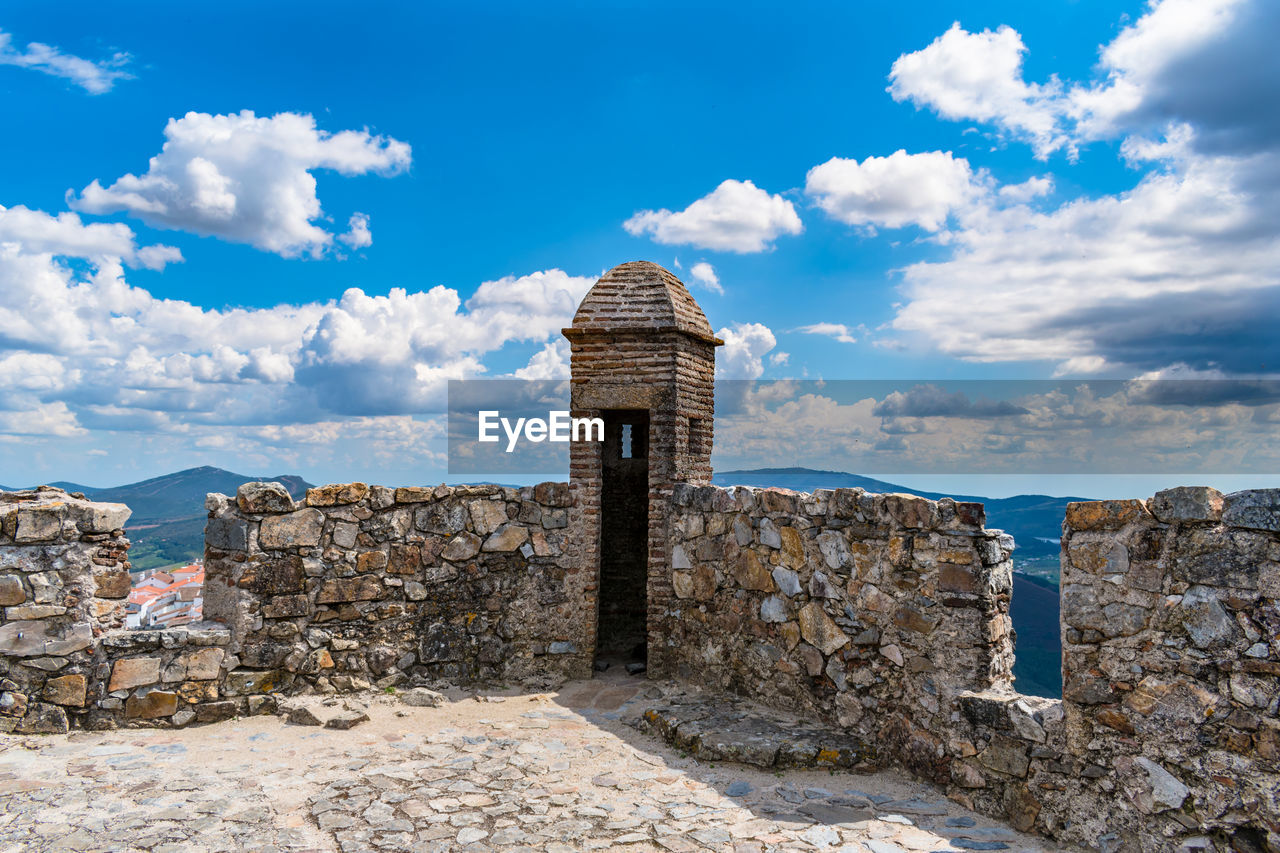 Old building against sky