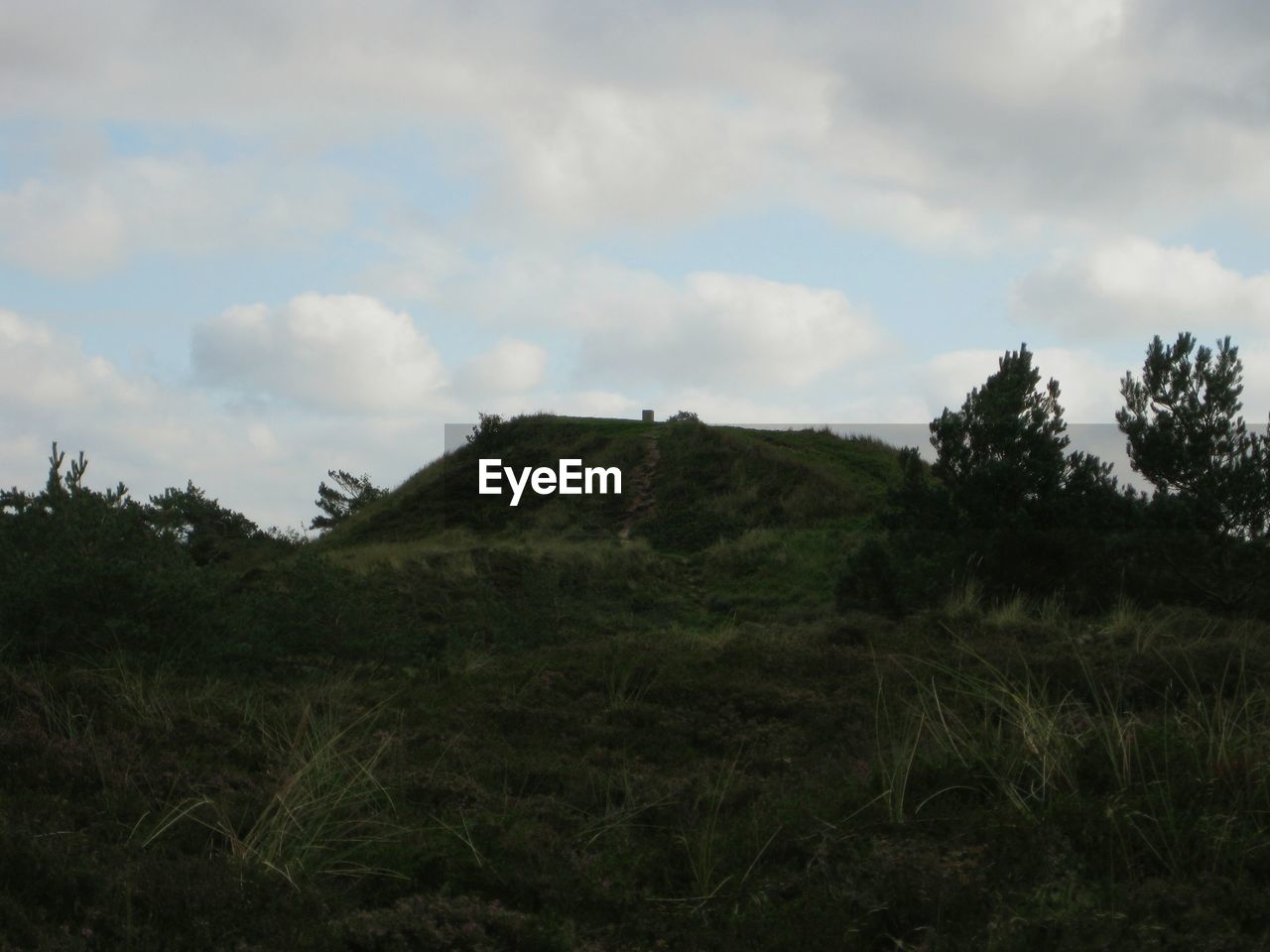 SCENIC VIEW OF LANDSCAPE AGAINST CLOUDY SKY