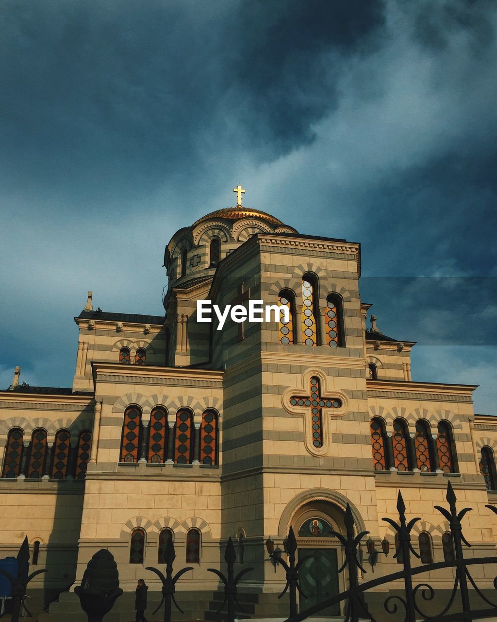 LOW ANGLE VIEW OF A CHURCH