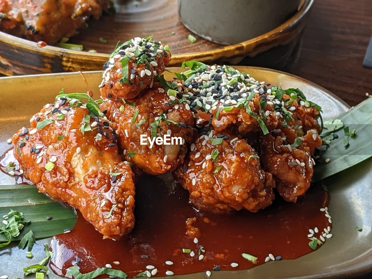 Sticky chicken wings 